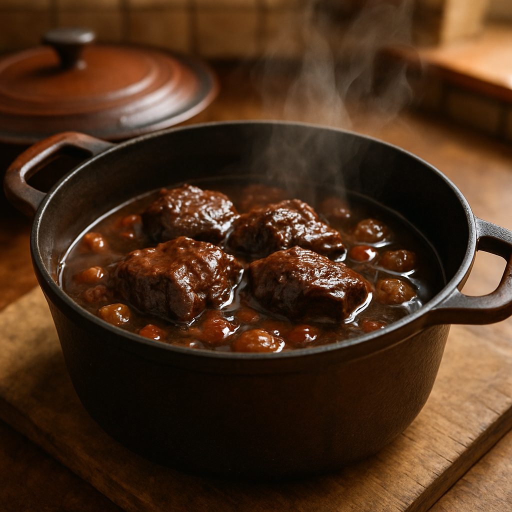 découvrez notre recette traditionnelle de civet de sanglier, un plat rustique et savoureux qui ravira vos papilles. apprenez à préparer ce mets authentique en toute simplicité.