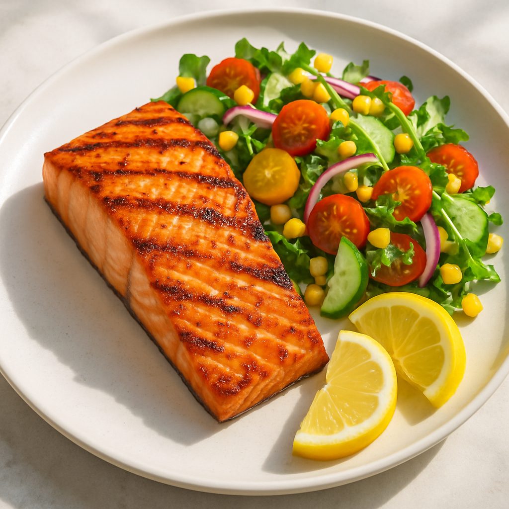 apprenez à préparer un pavé de saumon grillé parfait chez vous grâce à nos conseils simples et rapides pour une cuisson idéale et un goût savoureux.