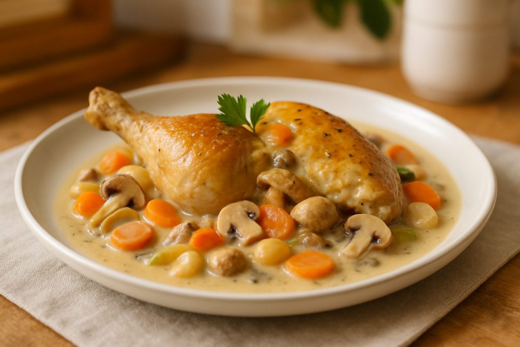 découvrez la recette traditionnelle du coq au riesling, un plat alsacien savoureux à base de vin blanc et de poulet tendre. parfait pour régaler vos invités !