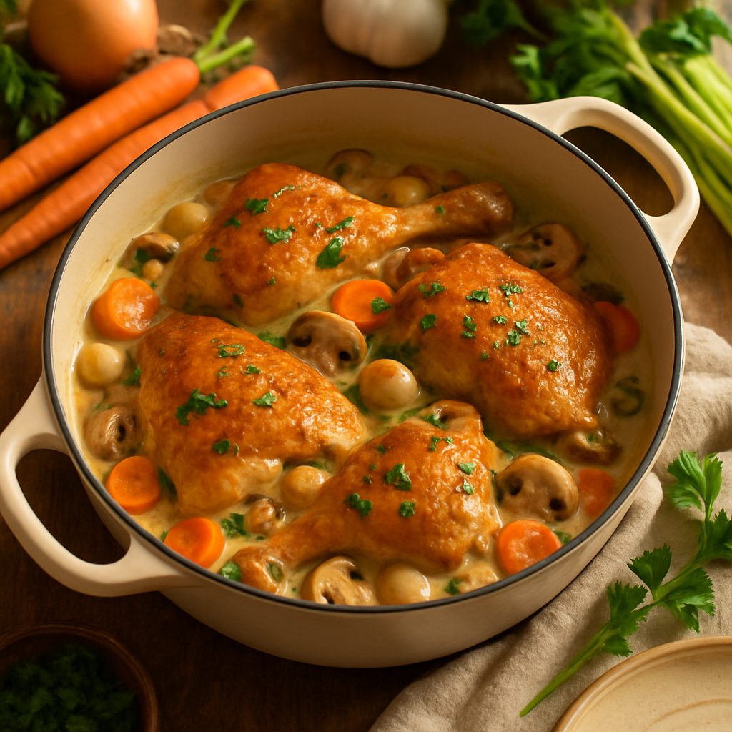 découvrez la recette traditionnelle du coq au riesling, un plat alsacien savoureux à base de vin blanc et de viande tendre. un délice à tester absolument !