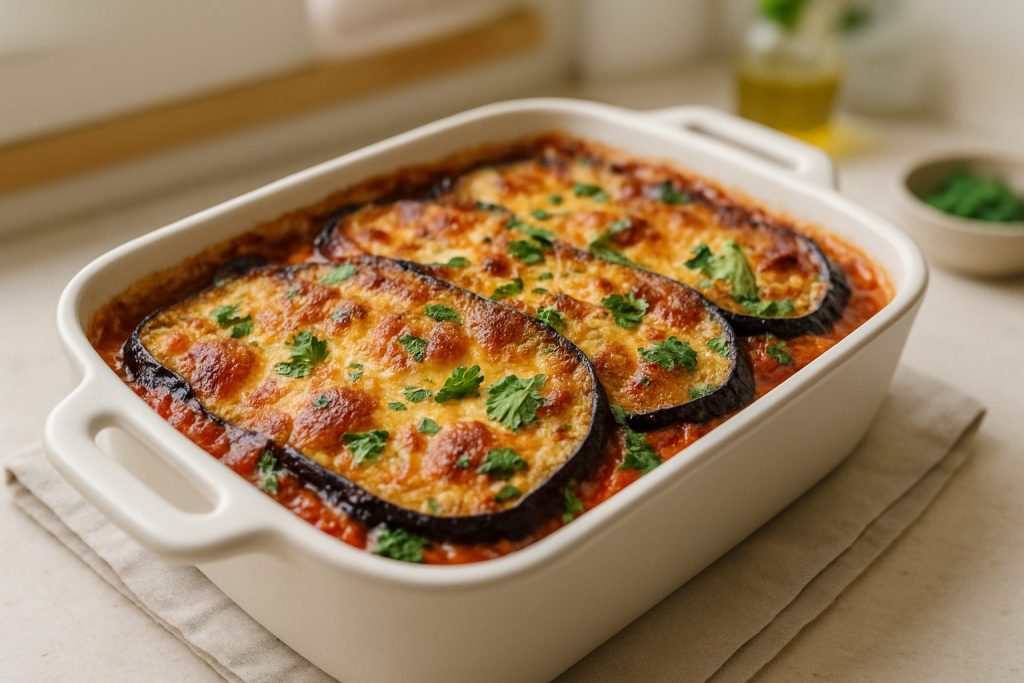 découvrez notre recette savoureuse et saine de gratin d’aubergines, parfaite pour un repas gourmand et équilibré. facile à préparer, elle ravira vos papilles !