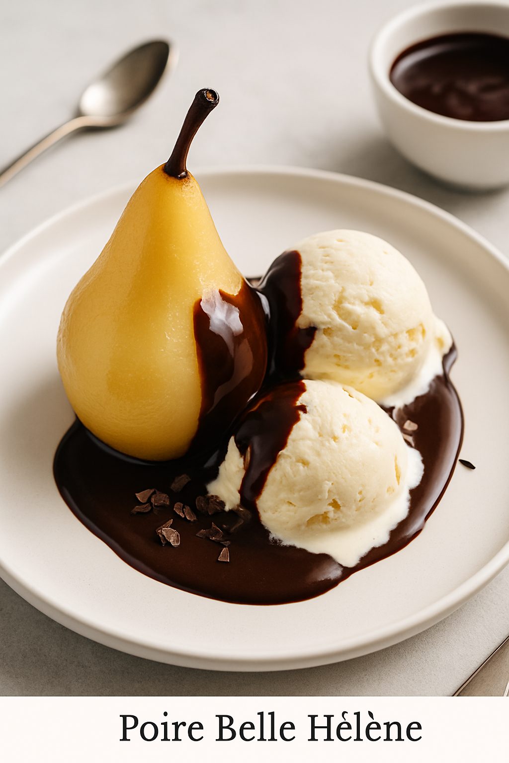 découvrez l'histoire fascinante et la recette traditionnelle de la poire belle hélène, un dessert classique alliant poires pochées, chocolat et glace vanille.