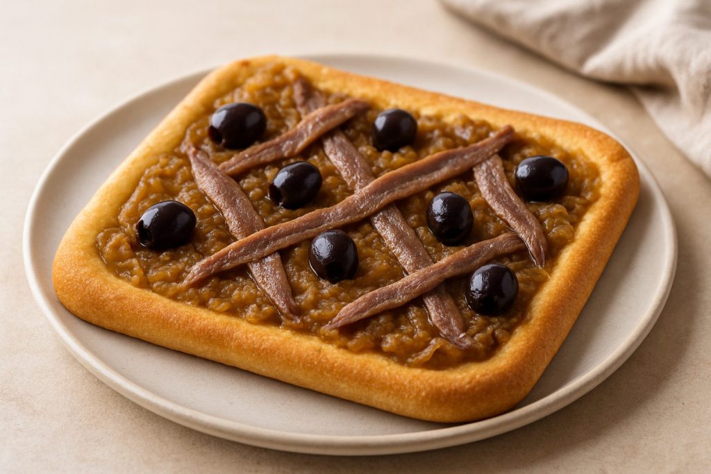 découvrez la pissaladière, une spécialité niçoise riche en saveurs méditerranéennes, pour un véritable voyage culinaire au cœur de la provence.