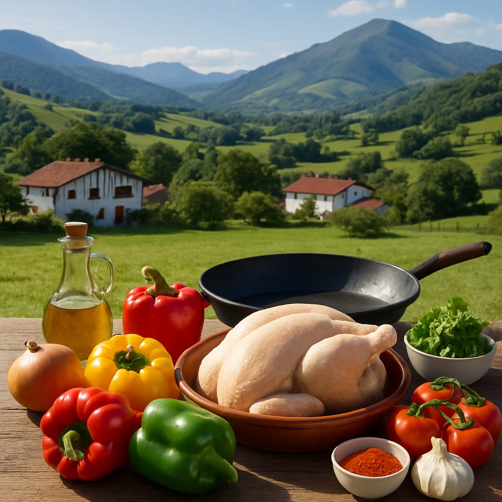 découvrez le poulet basquaise, un plat traditionnel riche en saveurs authentiques, alliant histoire et gastronomie du pays basque pour un voyage culinaire inoubliable.