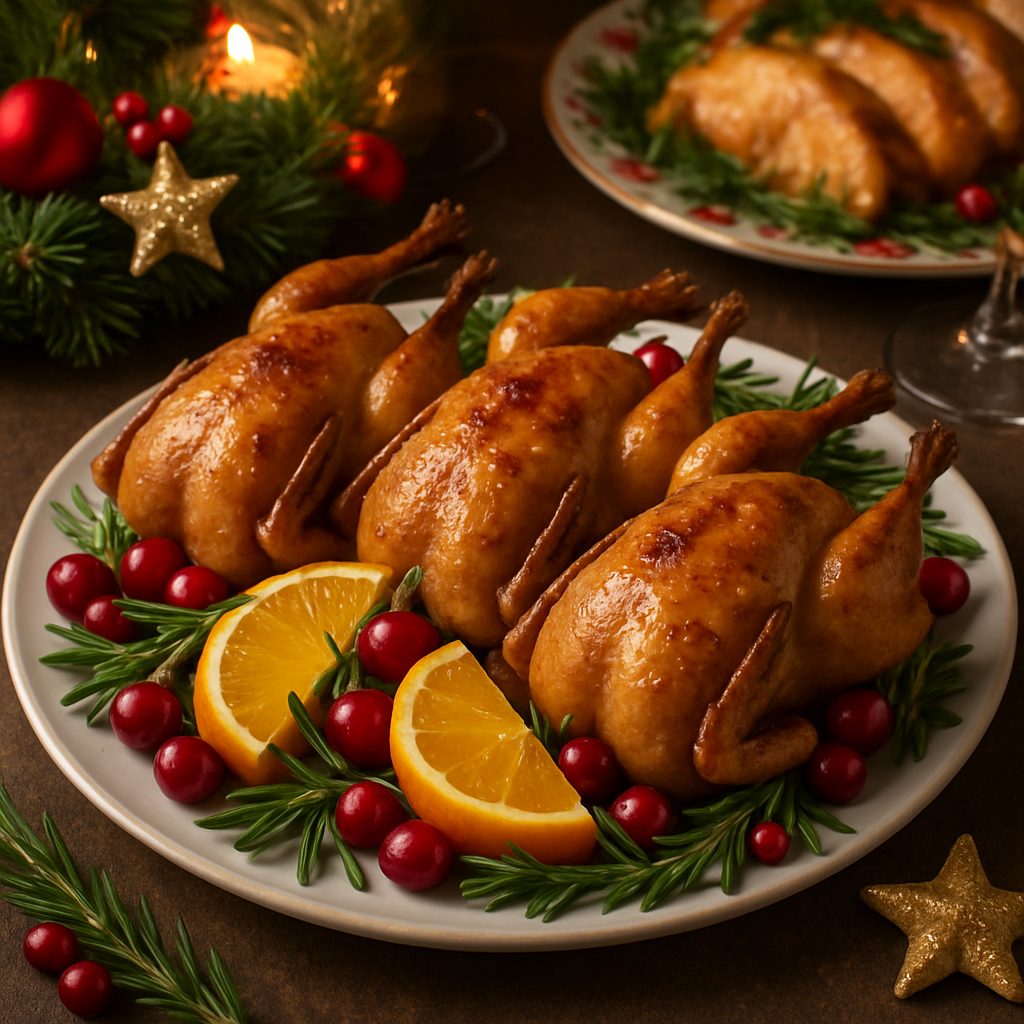 découvrez des recettes de cailles raffinées et faciles à préparer pour un repas de noël gourmand et élégant. idées inspirantes pour impressionner vos invités en toute simplicité.