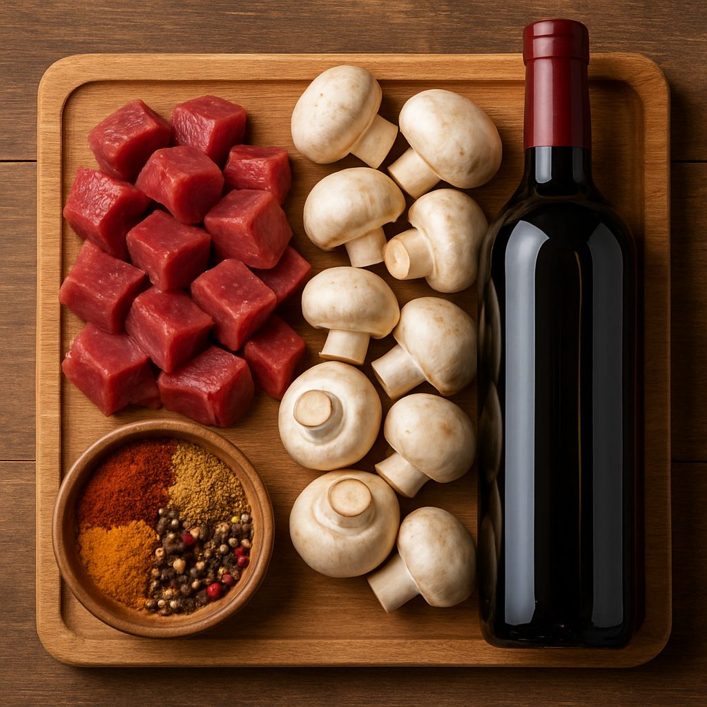 découvrez notre recette savoureuse de rôti de bœuf aux champignons, un plat réconfortant parfait pour vos repas en famille ou entre amis. facile à préparer et riche en saveurs.