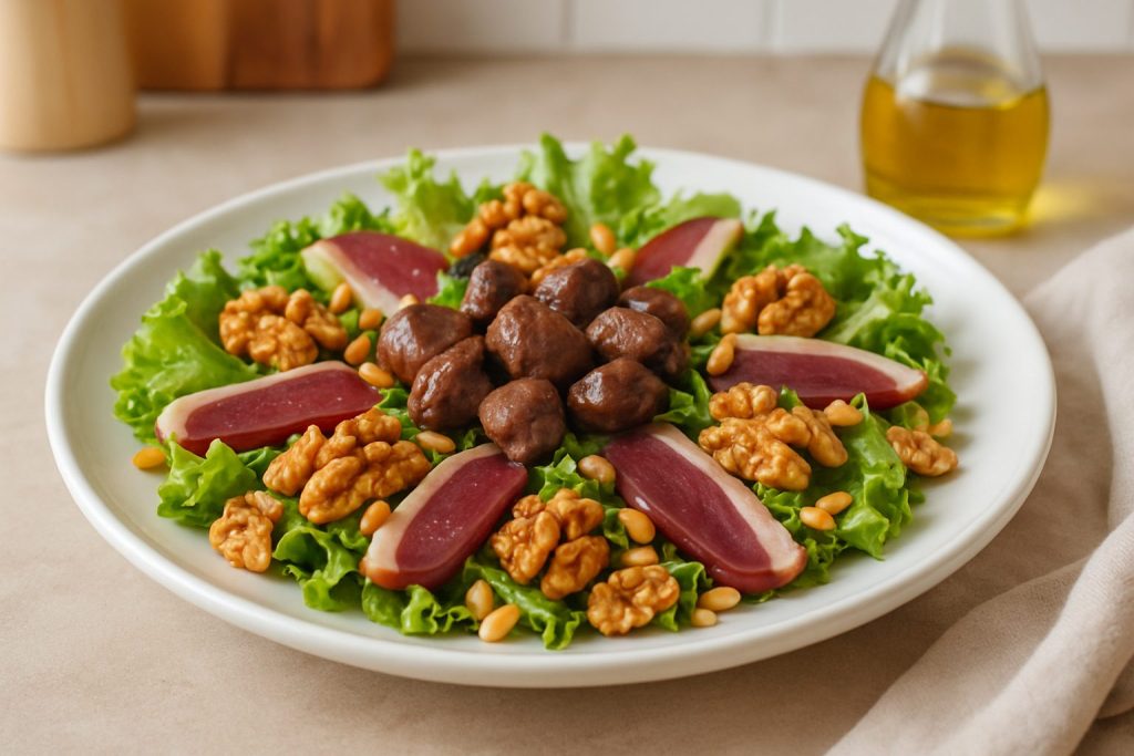 découvrez la recette traditionnelle de la salade landaise, un délicieux plat du sud-ouest de la france alliant saveurs authentiques et ingrédients locaux.