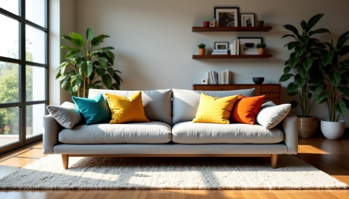 Comment choisir les couleurs parfaites pour sublimer un canapé gris ?