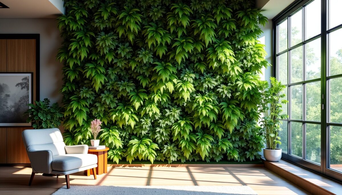 Guide pratique : Réaliser un mur végétal à l'intérieur de votre maison