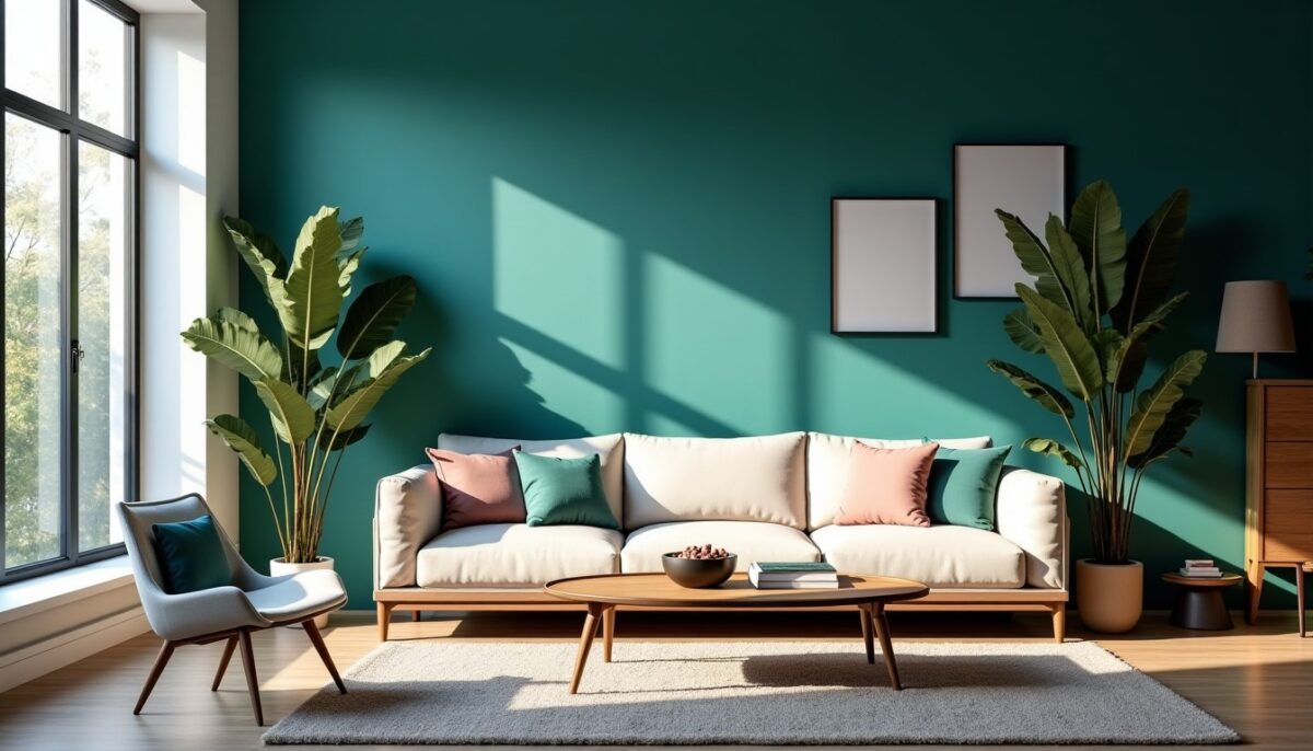 Mur d’accent dans le salon : comment choisir la couleur idéale ?