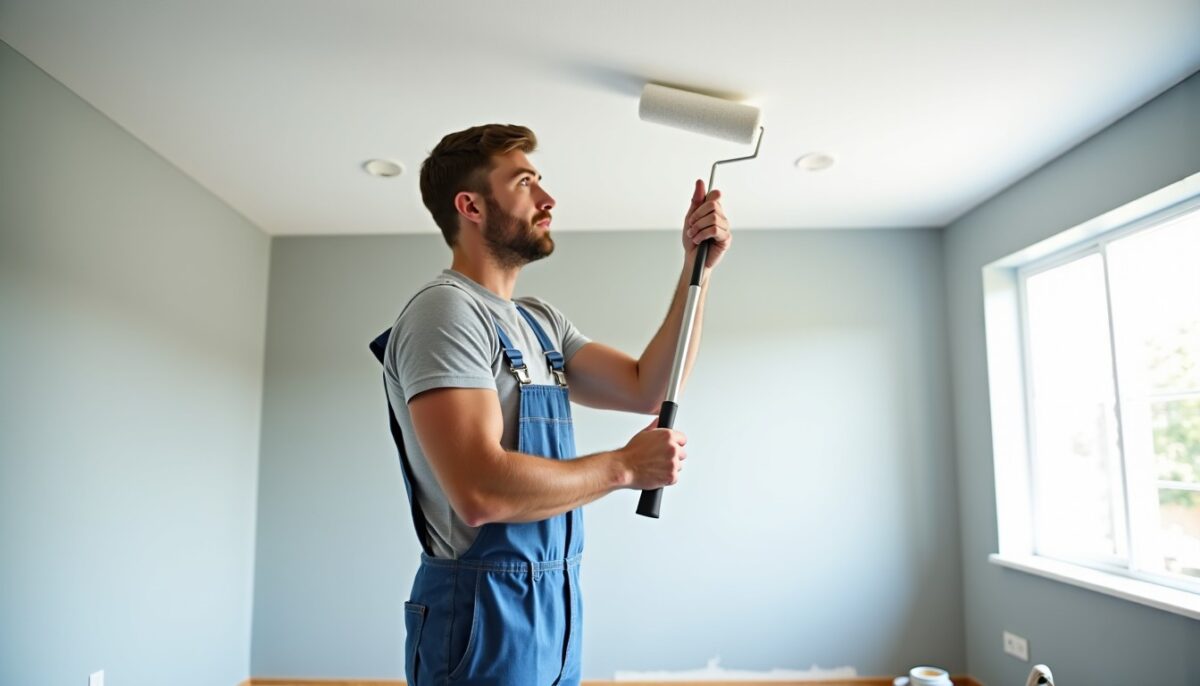 Peindre un plafond sans laisser de traces : astuces pratiques et pièges à éviter