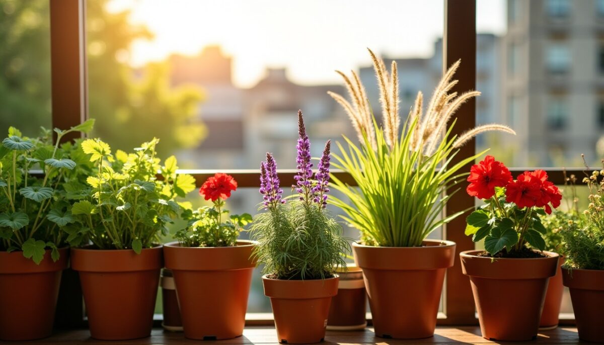 Quelles plantes privilégier pour un balcon exposé plein soleil ?